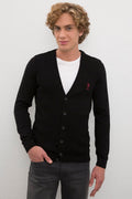 Us Polo Assn Black Knitwear Cardigan Basic