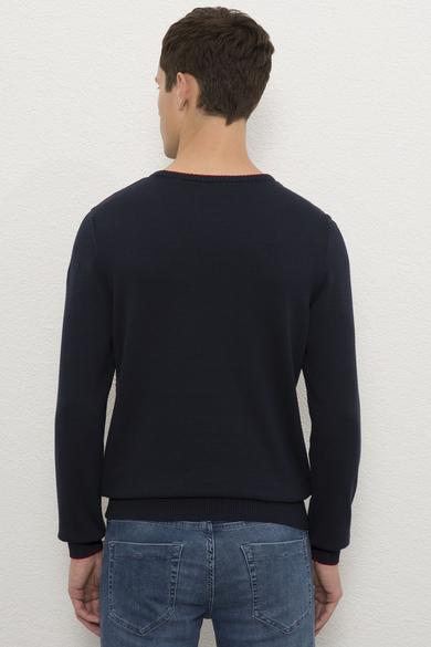 Us Polo Assn Men's Navy Blue Knitwear Sweater 50223882-VR033