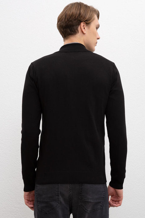 Us Polo Assn Black Knitwear Cardigan Basic
