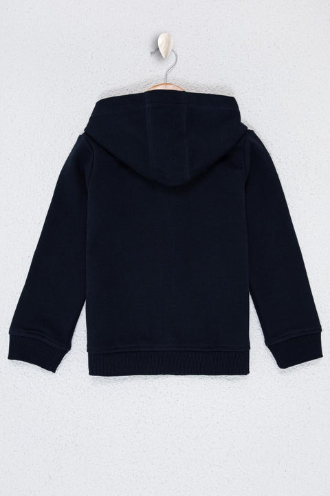 Us Polo Assn Boys Green Sweatshirt Basic
