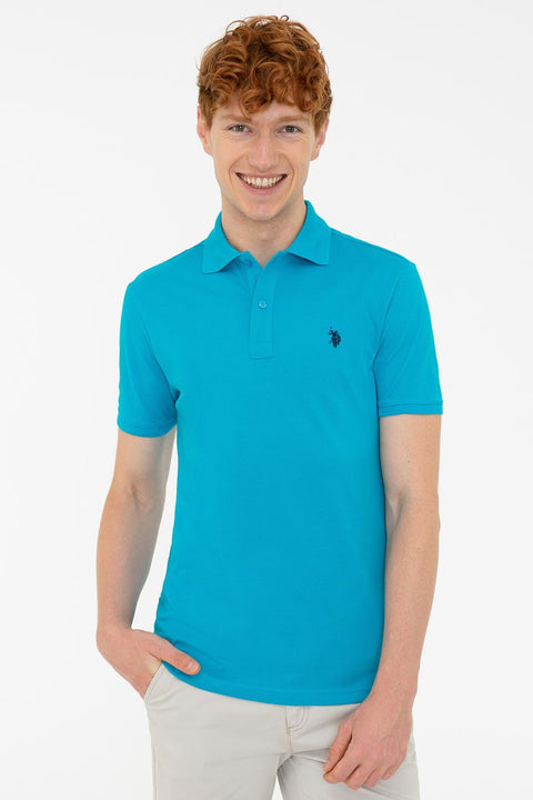 Us Polo Assn Men's Blue T-Shirt Basic 50232303-VR102