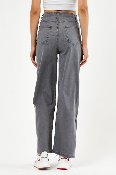 TonnyBlack Smoked Women's Long Palazzo Pants TBG074-1_109
