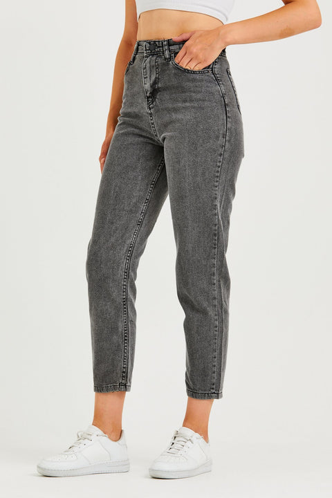 TonnyBlack Smoked Women's Mom Jeans TBG062-1_109