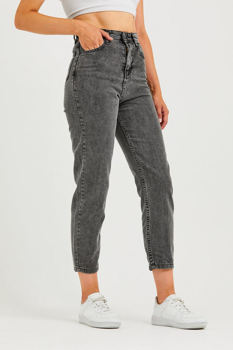 TonnyBlack Smoked Women's Mom Jeans TBG062-1_109