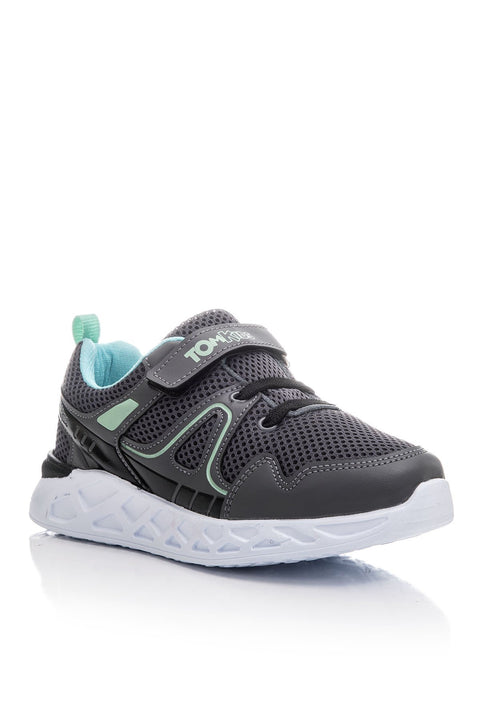 TonnyBlack Smoked Water Green Kids Sport Shoes