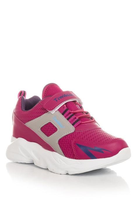 TonnyBlack Fuchsia Kids Sport Shoes
