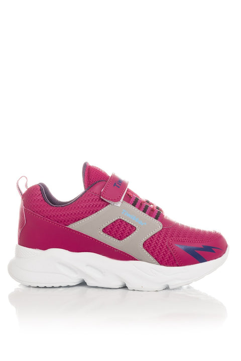TonnyBlack Fuchsia Kids Sport Shoes