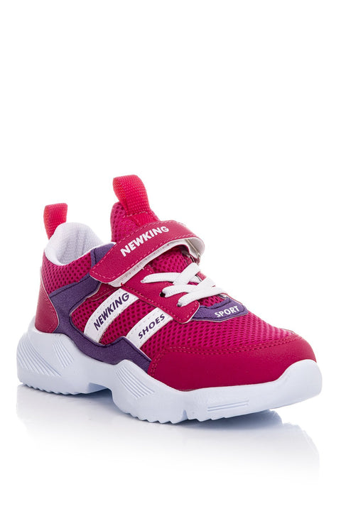TonnyBlack  Fushcia Purple Children's Sports Shoes