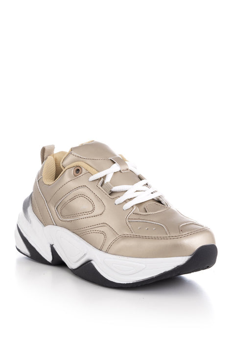 TonnyBlack Gold Women's Sports Shoes TB418-1_117