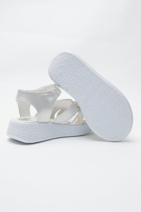 TonnyBlack Silver Kids Sandals