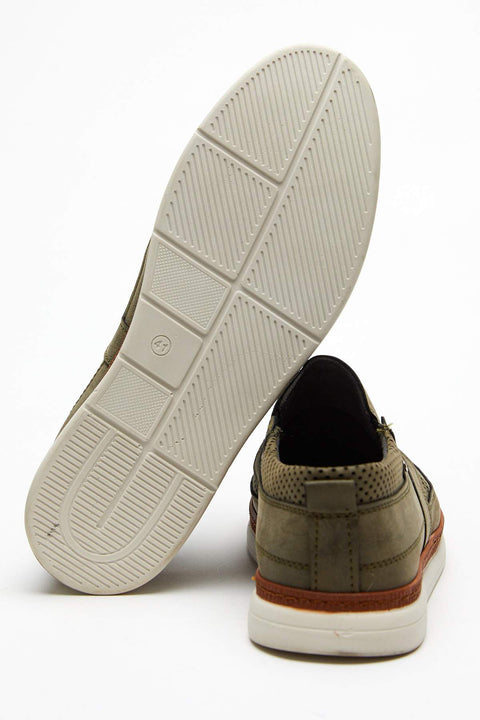 TonnyBlack Khaki Men's Loafers TBCSD-2_110
