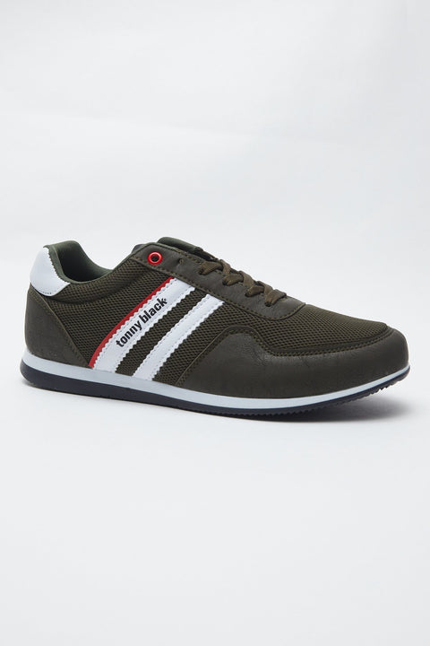 TonnyBlack Khaki Men's Sports Shoes (LINK)