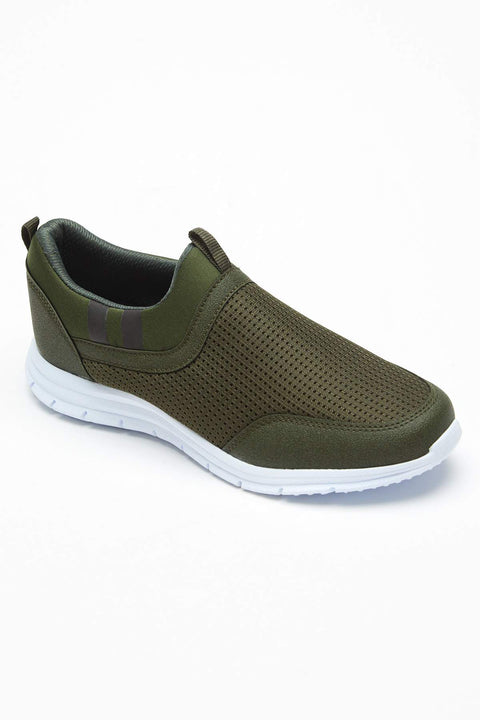 TonnyBlack Khaki Unisex Sports Shoes