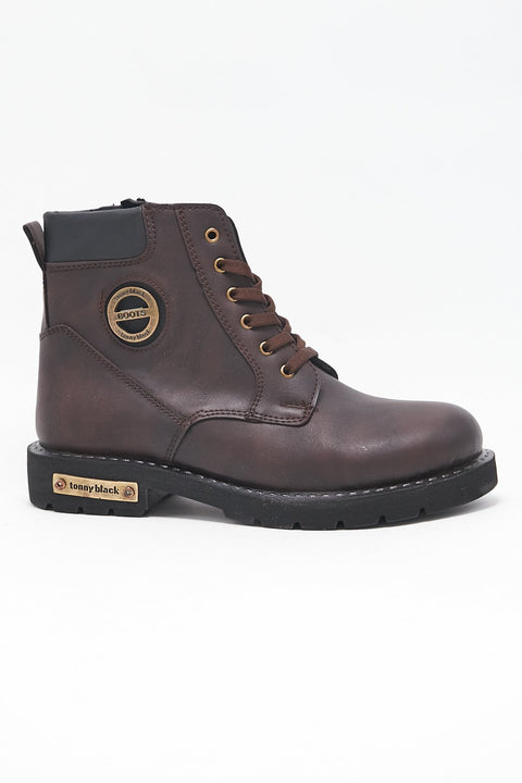 TonnyBlack Brown Men's Boots TBDG04-2_111