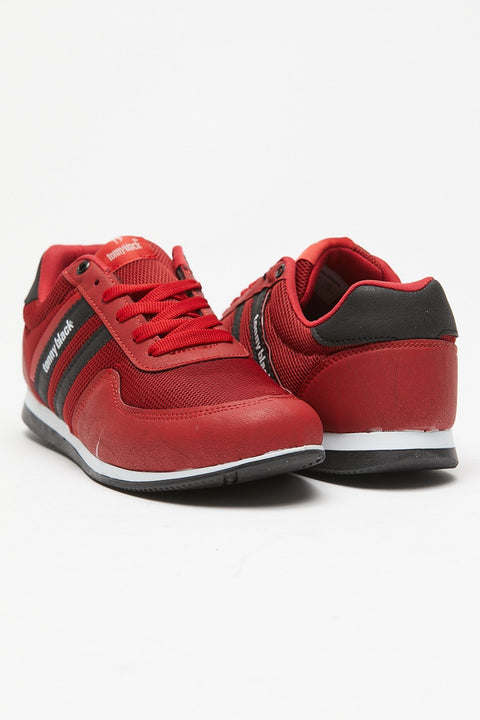 TonnyBlack Red Men's Sports Shoes