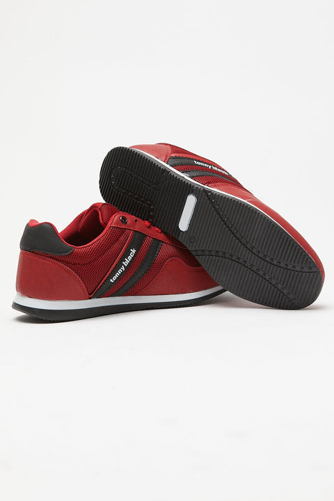 TonnyBlack Red Men's Sports Shoes