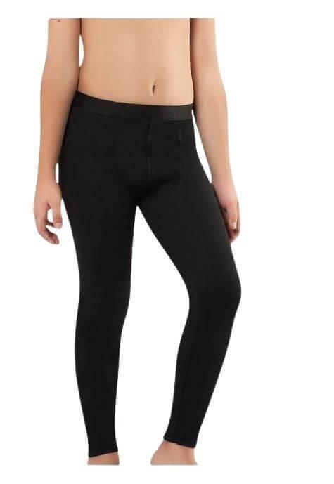 Quota Boys Black Thermal Tights