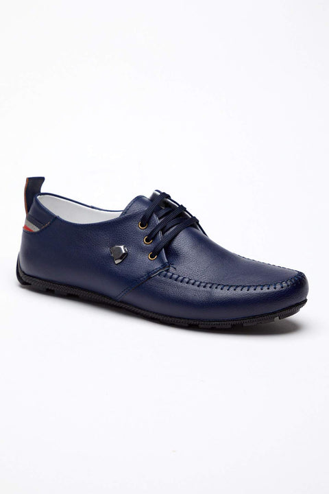 TonnyBlack Navy Blue Men's Loafers TBCSS-2_112