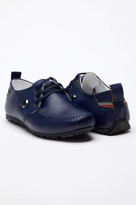 TonnyBlack Navy Blue Men's Loafers TBCSS-2_112