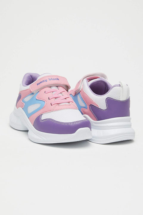 TonnyBlack Lilac Kids Sneakers