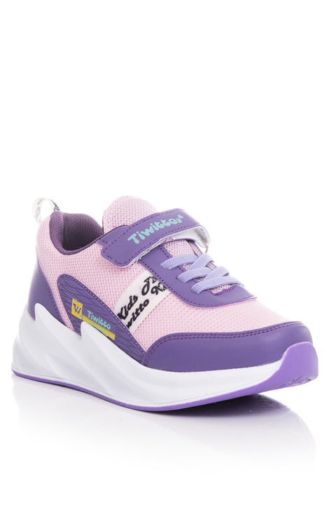 TonnyBlack Lilac Pink Kids Sneakers