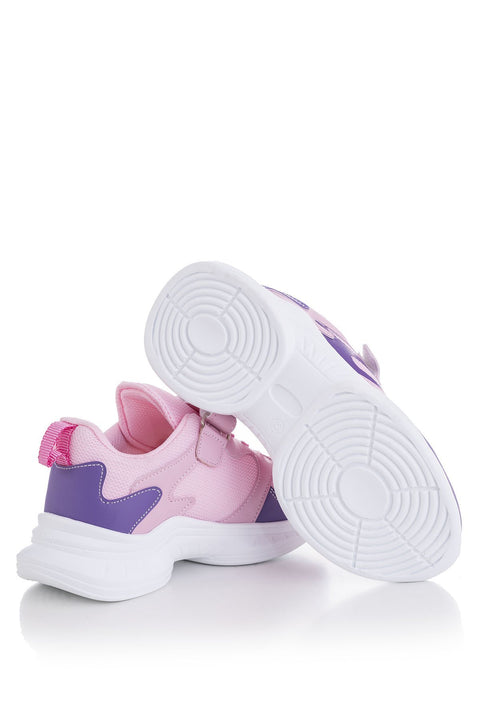 TonnyBlack Lilac Pink Kids Sneakers