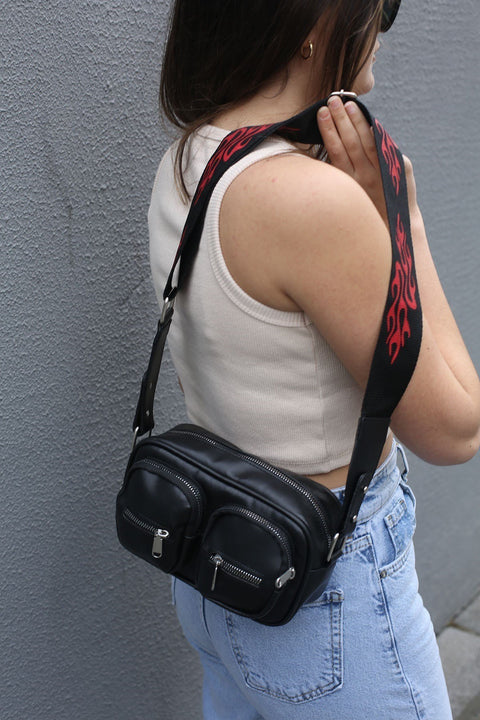 Madmext Women's Black Bag Mg1049