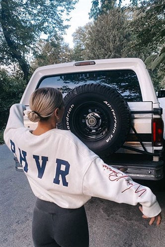 Madmext Mad Girls White Sweatshirt mg1180