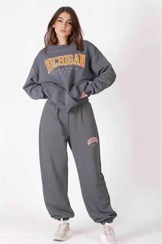 Madmext Women's Smoked Tracksuit Set MG953