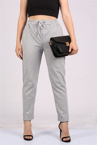 Madmext Women's Gray Pants Mg1106