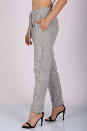 Madmext Women's Gray Pants Mg1106