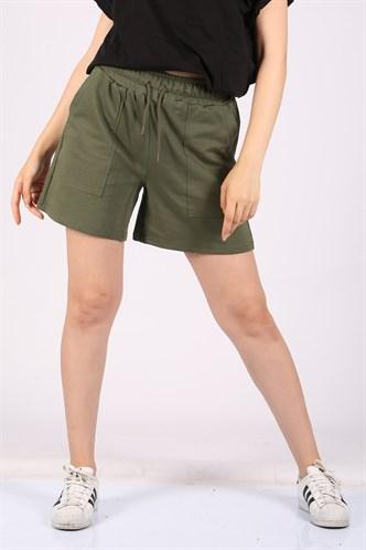 Madmext Women's Khaki Shorts MG1185