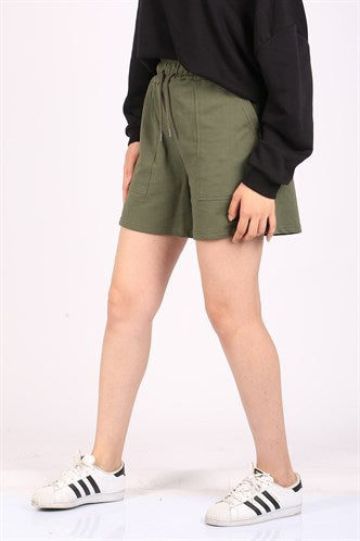 Madmext Women's Khaki Shorts MG1185