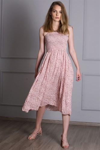 Madmext Women's Powder Pleated Dress MG1173