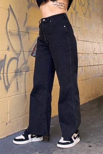 Madmext Women's Black Palazzo Jeans Mg1189