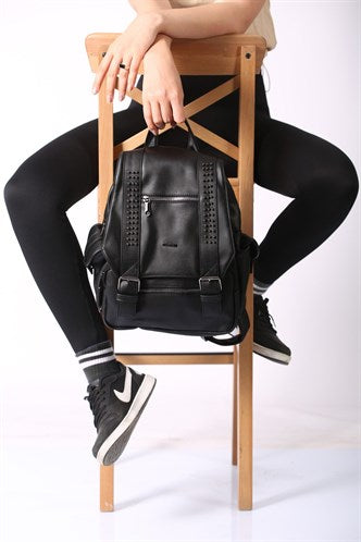 Madmext Women's Wash Leather Backpack Mg1192