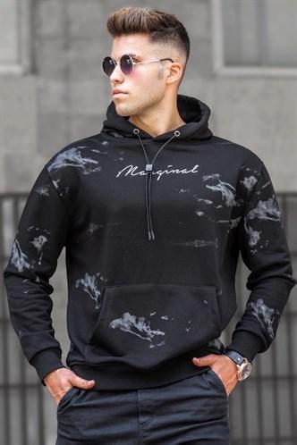Madmext Black Men's Sweatshirt 5291