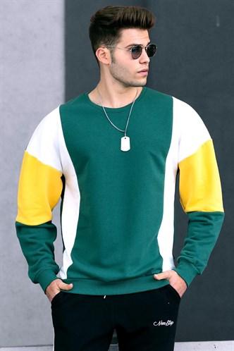 Madmext Green Sweatshirt 4781