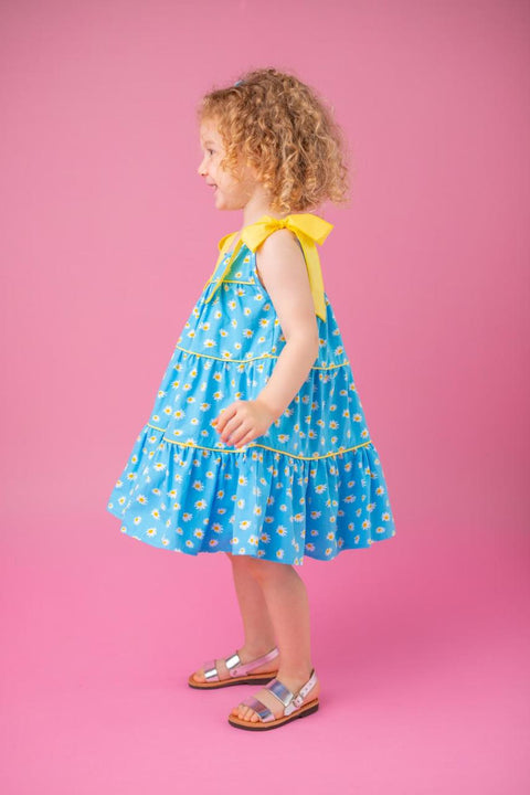Pixy Love Girl Blue Daisy Dress