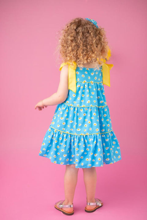 Pixy Love Girl Blue Daisy Dress