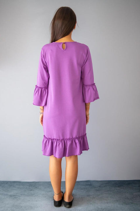 Pixy Love Mother Purple Matching Dress