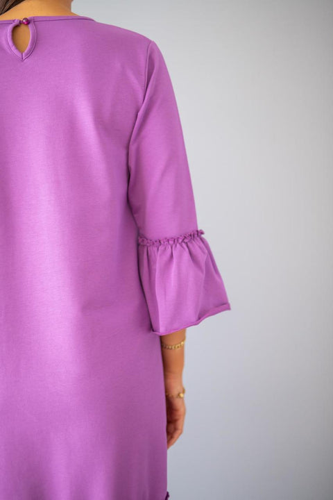 Pixy Love Mother Purple Matching Dress