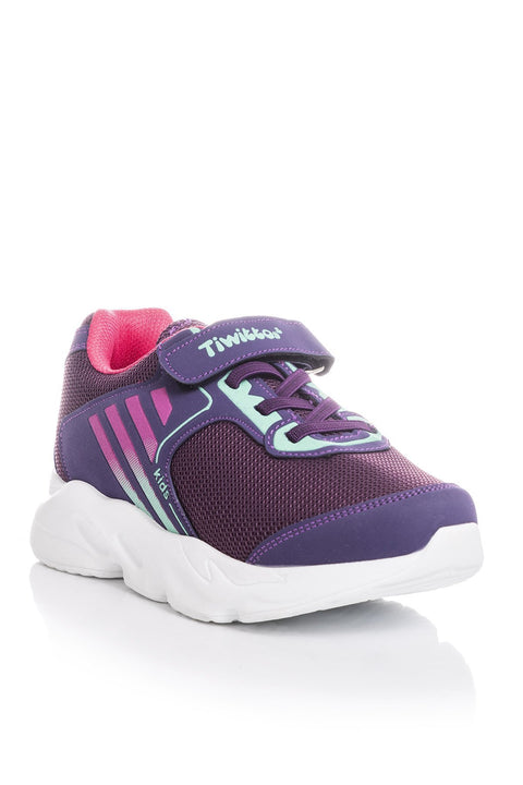 TonnyBlack Purple Kids Sports Shoes