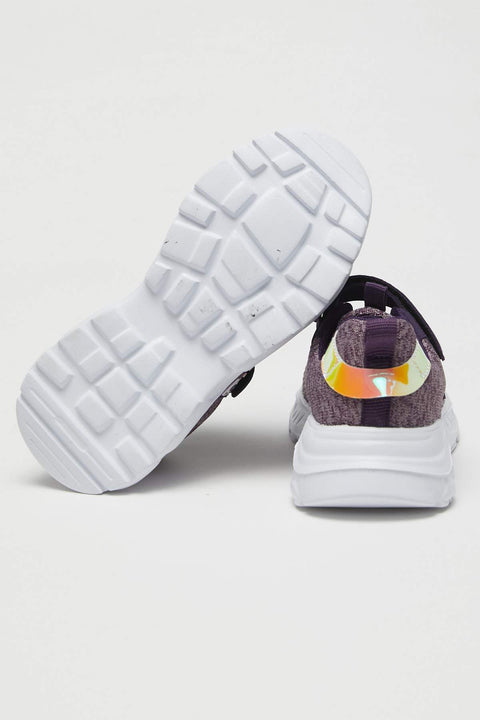 TonnyBlack Purple Kids Sports Shoes Tbsun