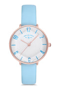 Aqua Di Polo Women's Leather Wristwatch