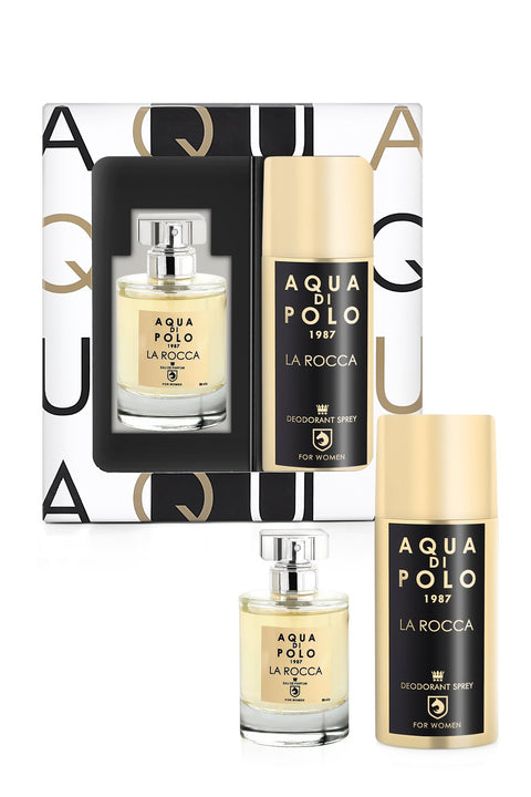 Aqua Di Polo La Rocca Perfume Set For Her