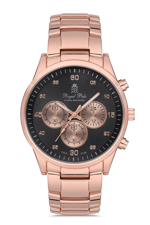 Royal Club De Polo Barcelona Metal Men's Wristwatch 8682367061676
