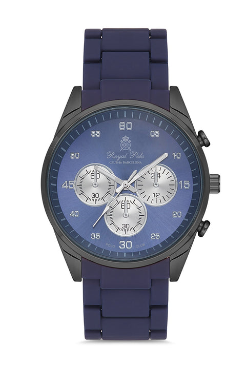 Royal Club De Polo Barcelona Silicone Men's Wristwatch 8682367062345
