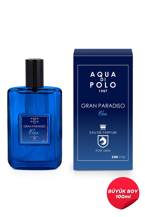 Aqua Di Polo Gran Paradiso Blue Perfume For Him 100ML 8682367054623