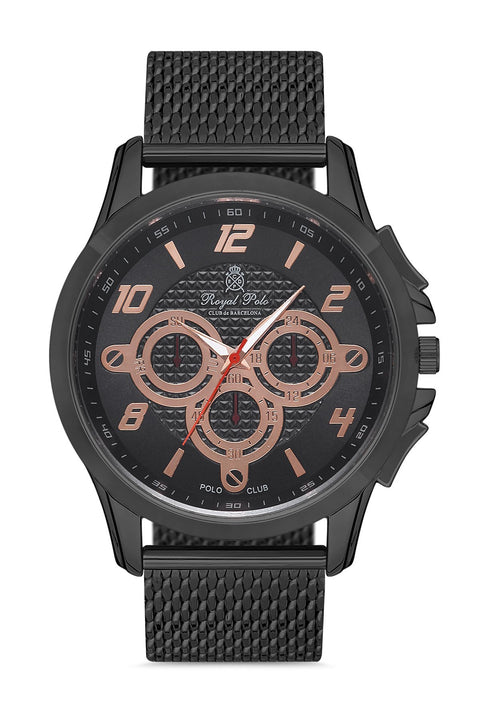 Royal Club De Polo Barcelona Straw Men's Wristwatch 8682367077172